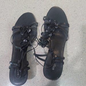 Black Sandals by Bisou Bisou size 10